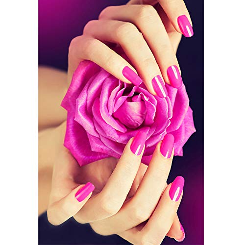 Product Cover Fashion Nail Art Beauty Salon Canvas Painting Unframed Picture Wall Decor Poster - 6# 4050cm qsbai