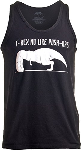 Product Cover T-REX NO Like Push-UPS | Funny Adult Weight Lifting Workout Cross Train Tank Top