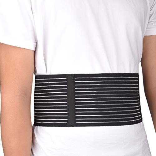 Product Cover VEDA Umbilical Hernia BeltBrace - for Women and Men - Abdominal Hernia Binder for Belly Button Navel Hernia Support, Helps Relieve Pain - for Incisional, Epigastric, Ventral, Inguinal Hernia (L/XL)