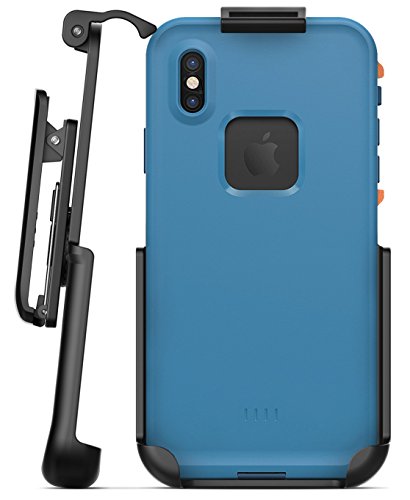 Product Cover Encased Belt Clip Holster Compatible with Lifeproof Fre Case - iPhone Xs 5.8