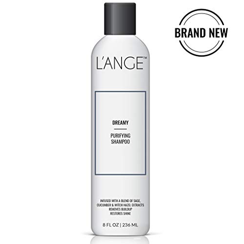 Product Cover L'ange Hair DREAMY Purifying Shampoo - Naturally Extracted Clarifying Shampoo - Paraben Free Deep Cleansing - Removes Dirt & Residues - Detoxifying Treatment for All Hair Types, 8 Fl Oz, MSRP $18.00