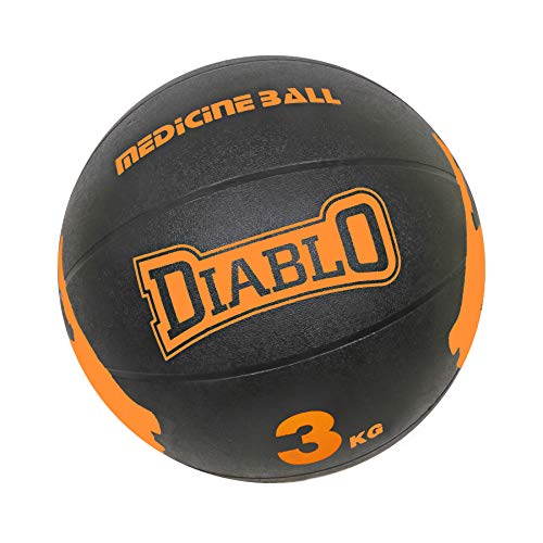 Product Cover DIABLO HANDMEDICINEBALL1B3KG 3kg Rubber Medicine Ball (3kg, Orange)