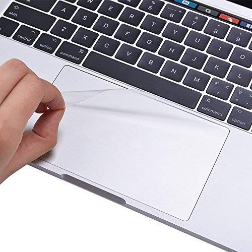 Product Cover Se7enline 2018/2019 New MacBook Air 13 inch Trackpad Protector (2 PCS) Touch Pad Cover Unti-Scratch Unti-Water for MacBook Air 13-Inch with Touch ID Newest Version Model A1932, Clear/Transparent