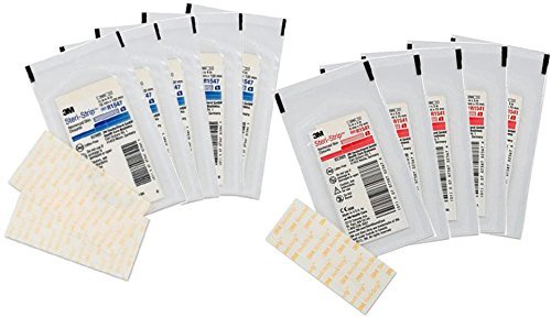 Product Cover 3M Steri-Strip Reinforced Sterile Skin Closures, 10 Pack Variety Pack (2 Pack)