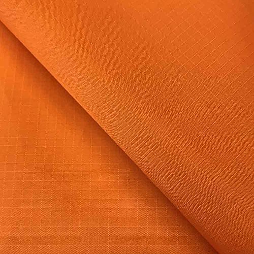 Product Cover Orange 1 Yard Nylon Ripstop (DWR) Fabric 70 Denier 1.9oz 58/60