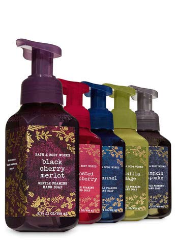 Product Cover Bath and Body Works Fall Favorites - Set of 5 Foaming Hand Soaps - Sweet Cinnamon Pumpkin, Marshmallow Pumpkin Latte, Crisp Morning Air, Afternoon Apple Picking, Warm Autumn Glow