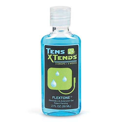 Product Cover TensXtends Conductive Adhesive Gel for Tens Pads - Patented Formula That Will Extend The Life of Your depleted Electrode Pads of Your Tens and EMS Units (2 FL OZ)