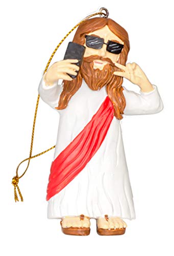 Product Cover Costume Agent Assorted Funny Christmas Tree Ornaments Decoration Jesus Selfie