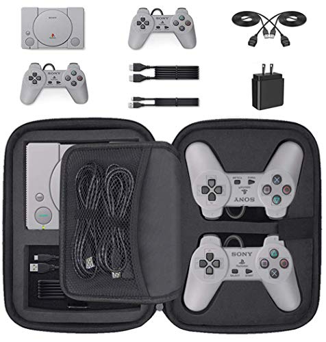 Product Cover Carry Case for PlayStation Classic Console, Hard Carrying Case Travel Bag Waterproof Storage for Sony PS Classic Mini (2018)