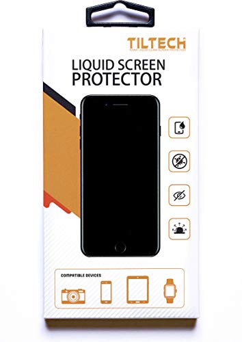 Product Cover TILTECH Nano Liquid Glass Screen Protector for All Smart Phones, Tablets, Glass Screens - Scratch Resistant Invisible Armor