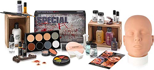 Product Cover Mehron Makeup Holiday Special FX Set (Practice Head Included)
