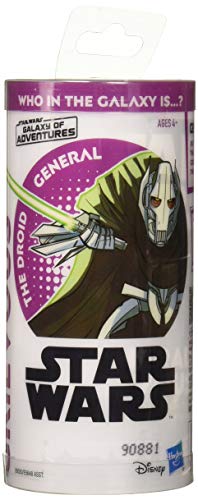 Product Cover Star Wars Galaxy of Adventures General Grievous 3.75-Inch-Scale Figure Toy and Mini Comic - Learn About