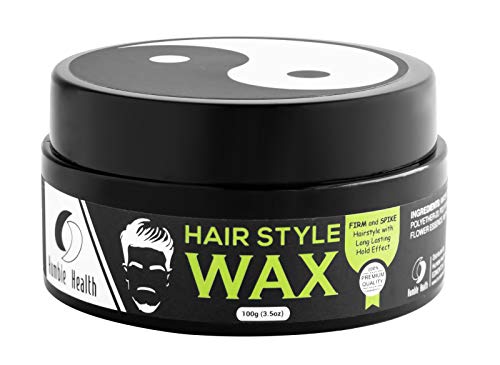 Product Cover Hair Style Wax For Men - Extra Strong Hold - 100 Gram (3.5 Ounce) Premium Styling Mud / Paste - Matte / Low Shine - Easy To Wash