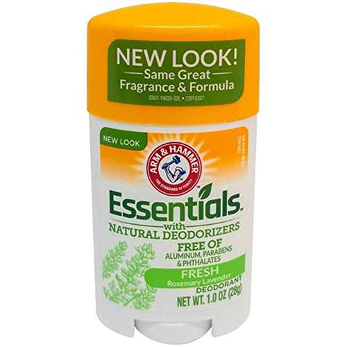Product Cover ARM & HAMMER Essentials Solid Deodorant Travel Size, Fresh, 1 Oz (10 Pack)