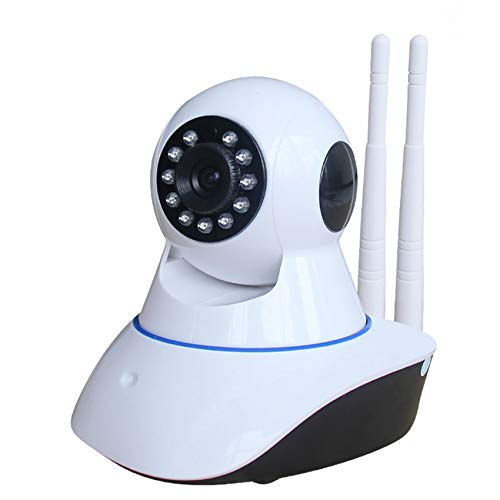 Product Cover Secure Vision Dual Antenna WiFi IP Smart Camera, 1080P with Wall Stand (White)