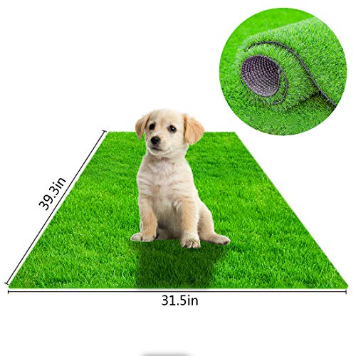 Product Cover STARROAD-TIM Artificial Grass Rug Turf for Dogs Indoor Outdoor Fake Grass for Dogs Potty Training Area Patio Lawn Decoration
