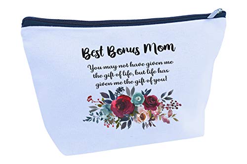 Product Cover Gifts for Mom Stepmom Mother in Law Large Travel Makeup Bag Birthday Christmas Holiday (MB104)