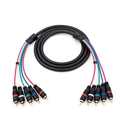 Product Cover HD Retrovision YPbPr Component Video Male-to-Male RCA Cable (6 Feet)