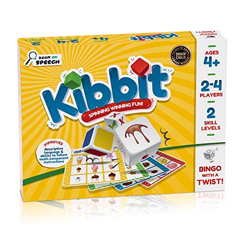 Product Cover Kibbit - Bingo Style Game Targeting Descriptive Language, Sentence Structure, and Ability to Follow Multi-Component Directions