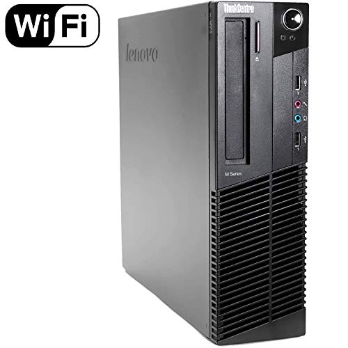 Product Cover Lenovo ThinkCentre M82 SFF High Performance Business Desktop Computer, Intel Core i5-34770 up to 3.6GHz, 16GB DDR3, 128GB SSD, DVD, Windows 10 Professional (Renewed)