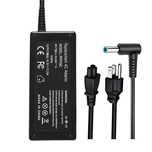 Product Cover 19.5V 3.33A 65W 741727-001 Laptop Charger Replacement for HP ProBook 450 430 440 446 455 470 G3 G4 G5 640 645 650 655 G2 G3 G4,EliteBook 725 735 745 755 G3 G4 G5 Laptop Power Supply Cord