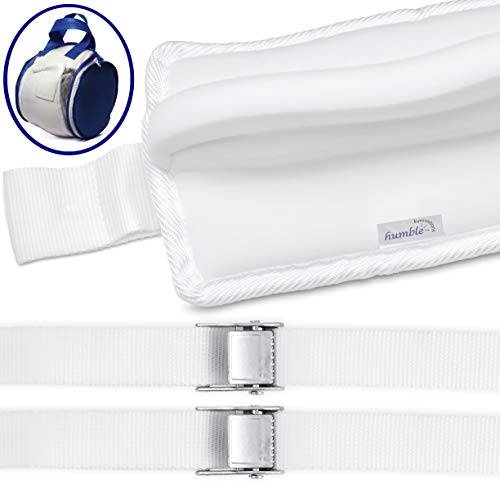 Product Cover humble Innovations Bed Bridge Twin to King Converter Kit - Twin XL and Twin Bed Connector King Maker - 2 Unique Adjustable Straps - Memory Foam Slide Reducing Compact Bed Gap Filler - Fits