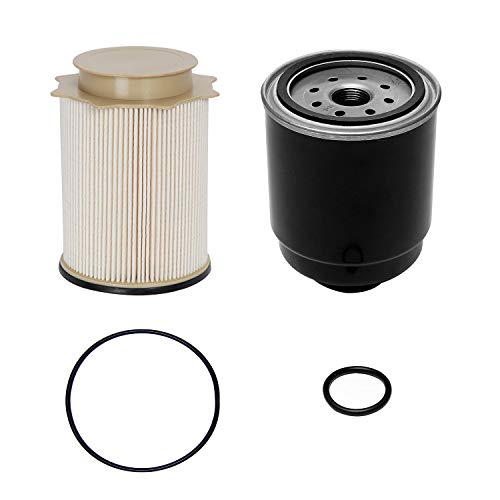 Product Cover 6.7L Cummins Fuel Filter Water Separator Set | for 2013-2018 Dodge Ram 2500 3500 4500 5500 6.7L Cummins Turbo Diesel Engines | Replaces# 68197867AA, 68157291AA