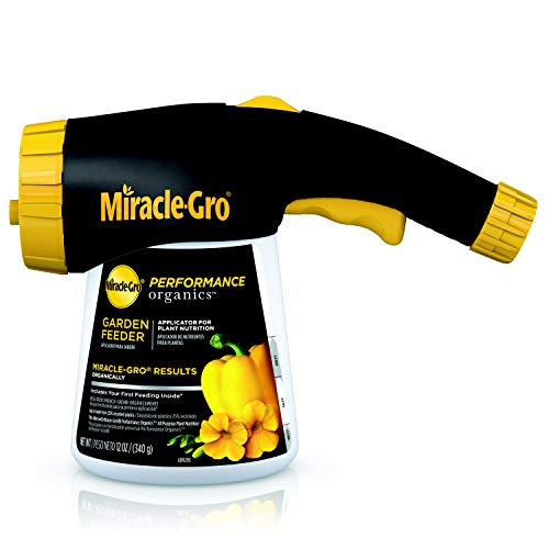 Product Cover Miracle-Gro Performance Organics Garden Feeder, 12 oz. - Includes First Feeding of Miracle-Gro Performance Organics Plant Nutrition Inside - Feed Vegetables, Flowers and Herbs While Watering