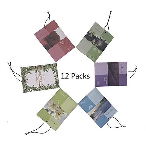 Product Cover Scented Sachets Bag for Drawers Deodorizer Fragrance and Closets Fresh Scents 12 Pack