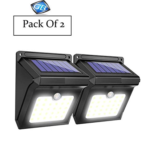 Product Cover Gadgetbucket Solar Motion Sensor 20 LED Wall Light -Pack of 2