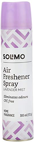 Product Cover Amazon Brand - Solimo Air Freshener Spray - Lavender Mist, 300ml