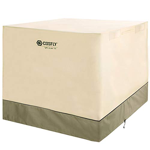 Product Cover COSFLY Air Conditioner Cover for Outside Units-Durable AC Cover Square Fits up to 32 x 32 x 36 inches