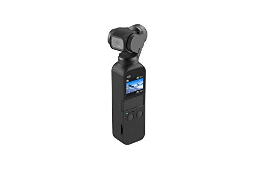 Product Cover DJI Osmo Pocket Handheld 3 Axis Gimbal Stabilizer with integrated Camera, Attachable to Smartphone, Android (USB-C), iPhone