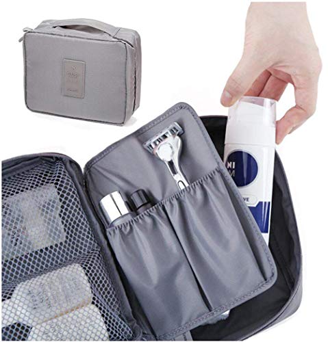 Product Cover Styleys Travel Organizer Toiletry Bag For Men/Women Travel (Grey)