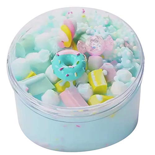 Product Cover Christmas Best Toy Gift!!!Kacowpper Ice Cream Beautiful Color Mixing Cloud Slime Putty Scented Stress Kids Clay Toy