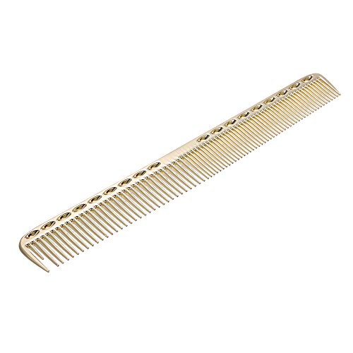 Product Cover Coobbar 1pcs Anti-static Stainless Steel Hair Combs Hair Styling Hairdressing Barbers Combs (Gold)