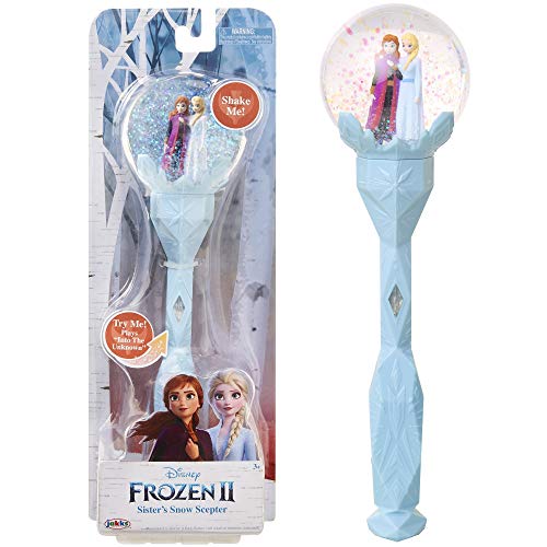 Product Cover Frozen 2 Sisters Musical Snow Wand Costume Prop Scepter, Plays 