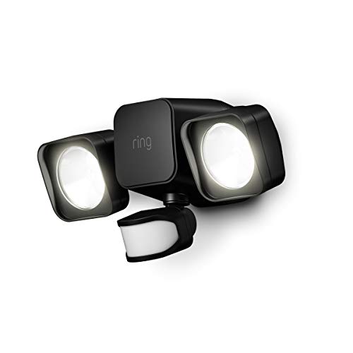 Product Cover Ring Smart Lighting - Floodlight, Battery - Black (Ring Bridge required)