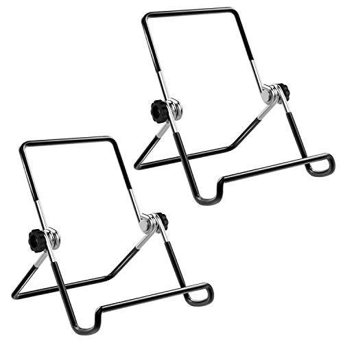 Product Cover MoKo Foldable Tablet Stand, 2 Pack Adjustable Metal Holder for 9-12.9