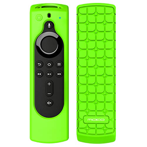 Product Cover MoKo Silicone Remote Case Compatible for Fire TV Stick 4K, Fire TV Cube, Fire TV (3rd Gen) with 5.6