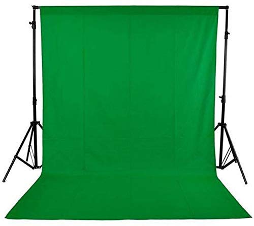 Product Cover Camrox 8x12 Feet Background for Photo Studio and Outdoor Photography ||Natural Green Lekera Cloth||