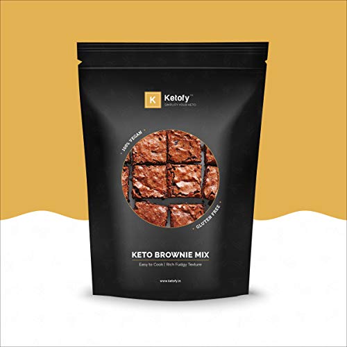 Product Cover Ketofy - Keto Brownie Mix (1Kg) | Yummy Fudgy Keto Brownies