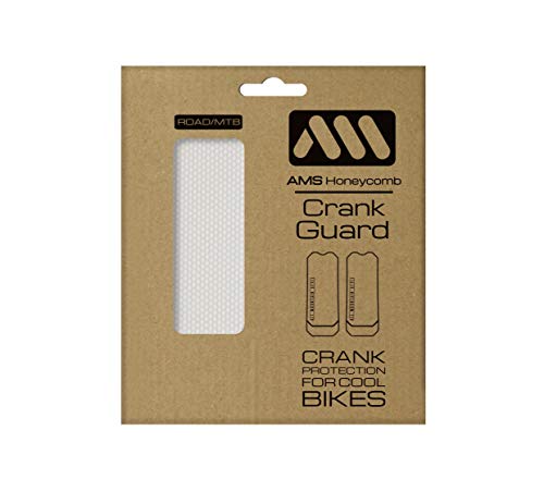 Product Cover All Mountain Style Crank Guard Specially designed to protect crank arms of mountain and road bikes from scratches and rubbing, Clear/Silver , One size