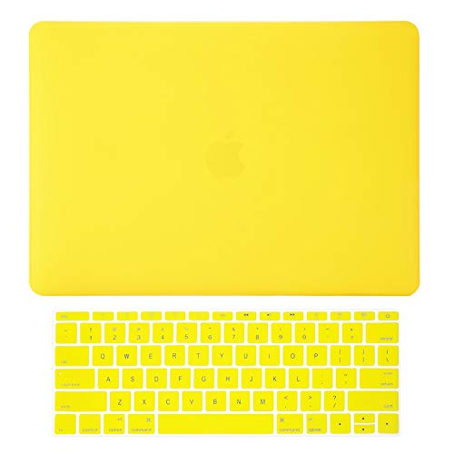 Product Cover TOP CASE MacBook Pro 13 inch Case 2019 2018 2017 2016 Release Model: A1708 Without Touch Bar, 2 in 1 Signature Bundle Rubberized Hard Case + Keyboard Cover Compatible MacBook Pro 13