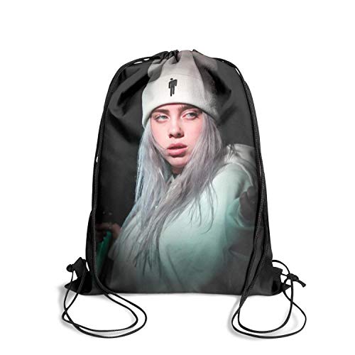 Product Cover Billie-Eilish- Cosmetic Bag drawstring Backpack Lightweight for Women Girls Party Travel