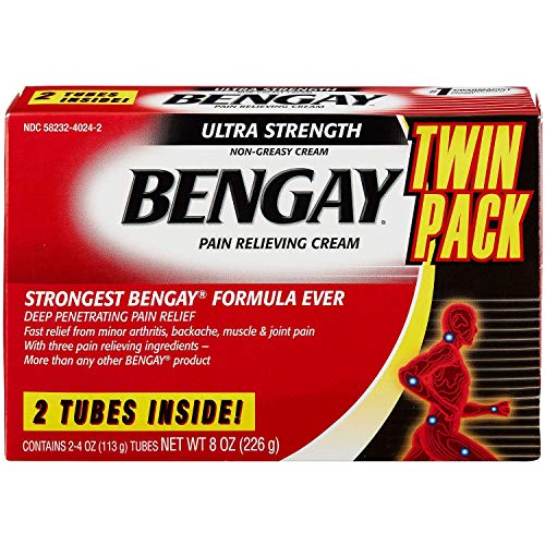 Product Cover BenGay Ultra Strength Pain Relieving Cream 4 oz - 2 Pack