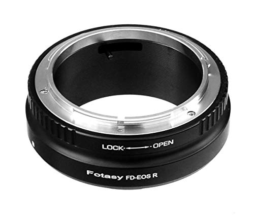 Product Cover Fotasy FD Lens to Canon EOS R Mount Adapter, FD EOS R, FD RF Adapter, Canon FD EOS R, FD EOS R Adpater, Canon FD EOS RP Adapter, fits Canon FD Lens & Canon EOS R Mirrorless Camera EOS R/EOS RP