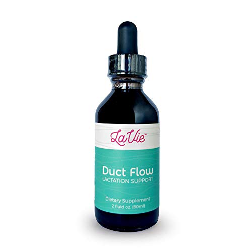 Product Cover LaVie Duct Flow 2 oz. Tincture, Breastfeeding Support for Clogged Ducts, Mastitis, Improve Milk Flow, Engorgement