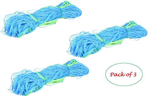 Product Cover YUVAGREEN Evergreen Plant Climbing Creeper Plant Support net for Agriculture and Gardening (3x1.5 m, Blue) -Set of 3