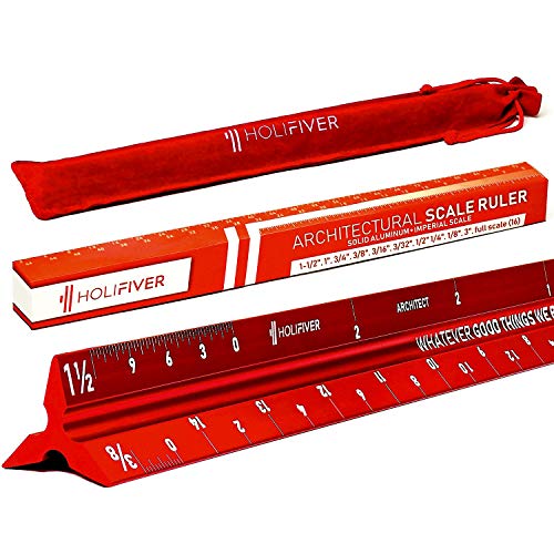 Product Cover HoliFiver Triangular Architectural Scale Ruler - 12